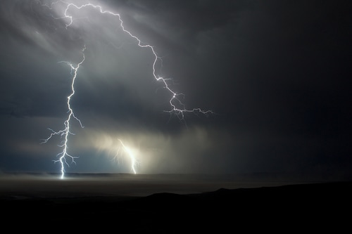 Map shows where thunderstorms might develop in Oregon on Tuesday and Wednesday