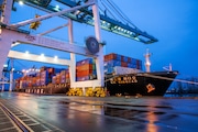 The Port of Portland's Terminal 6, shown in an undated handout photo, handles imported and exported cargo in shipping containers, as well as cars and bulky items transported overseas by ship.