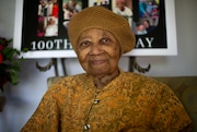 Eunice Jackson, who turns 100 years old this month, at her home in Beaverton on Mon., May 13, 2024.