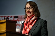 Oregon Attorney General Ellen Rosenblum spoke to volunteers from Oregon Moms Demand Action and Students Demand Action at The Willamette Heritage Center in Salem, OR on Thurs., March 2, 2023.  The event was held to advocate for gun safety measures to be passed during the current legislative session.

