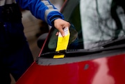 Parking tickets issued along the Park Blocks in downtown Portland Beth Nakamura/Staff file