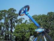 The AtmosFEAR “extreme” pendulum ride at Oaks park has reopened to riders on Tuesday, June 25, 2024.  On June 14, the ride stopped at what park officials called its “apex position,” and photos posted on social media showed 28 thrill-seekers suspended in their seats with their heads pointing toward the ground.