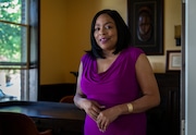 Former Multnomah County Commissioner Loretta Smith at her home in Northeast Portland on August 7. Smith is vying for a seat on the Portland City Council in an Aug. 11 runoff against Dan Ryan. Brooke Herbert/Staff