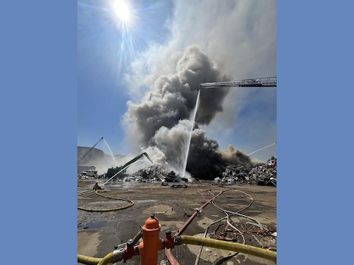 Radius Recycling Fire