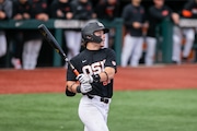 Oregon State second baseman Travis Bazzana was drafted No. 1 overall by the Cleveland Guardians Sunday in the 2024 MLB draft.