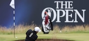 Argentina's Mateo Fernandez de Oliveira (amateur) plays out of a bunker during a practice round for the British Open Golf Championships at the Royal Liverpool Golf Club in Hoylake, England, Tuesday, July 18, 2023. The Open starts Thursday, July 20.