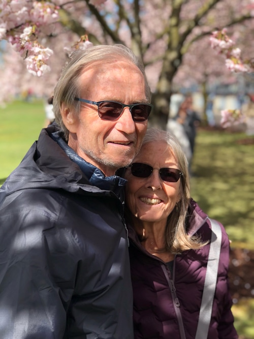 Dr. John McDougall with his wife, Mary